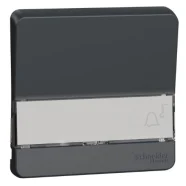 Schneider Electric Merten MUR34203 Mureva Styl Enkele wip met Labelveld Modulair Antraciet Exclusieve Aanbieding