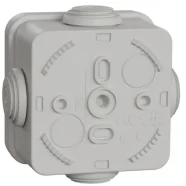 Schneider Electric Merten ENN05002 Mureva Kabeldoos Vierkant Buiten 4 invoeren 20mm Grijs Laatste Kans