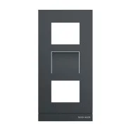 Bestseller Busch Jaeger 41383CF-B-03 Busch Welcome (BUS & IP) Frontplaat video 1/3 Plaats voor extra functiemodules Antraciet