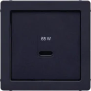 Tijdelijk Beschikbaar Berker 48606086 Q.1/Q.3/Q.7 Centraalplaat voor USB Antraciet Soft Finish