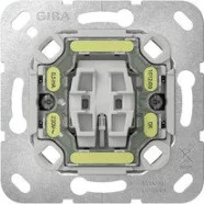 Direct Beschikbaar Gira 311200 Basiselement wipcontroleschakelaar 10 AX 250 V~ Met oranje led-verlichtingselement 230 V~ Uitschakelaar 2-polig