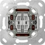 Uitverkoop Gira 311500 Basiselement wipcontroleschakelaar 10 AX 250 V~ Met oranje led-verlichtingselement 230 V~ Serieschakelaar