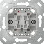 Weekendaanbieding Gira 315200 Basiselement wipdrukcontact 10 A 250 V~ Maakcontact 1-polig met apart meldcontact (met bevestigingsklauwen)