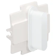 Favoriet Niko 154-56001 Enkelvoudige Schakelfunctie Rocker steel white coated