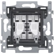 Snelle Levering Niko 171-01515 Rocker Toggle Sokkel Serieschakelaar 10 AX/250 Vac Insteekklemmen Schroefbevestiging