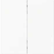 Busch Jaeger 6736 FoH-44M Bedieningswip 2-voudig voor serie Busch-art linear Studiowit mat Rechtstreeks Van De Fabrikant