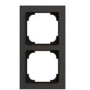 Busch Jaeger 1722-4045 Busch-art linear 2-voudig Paper black Rechtstreeks Van De Fabrikant