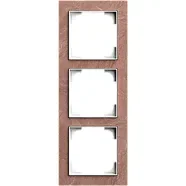 Busch Jaeger 1723-4097 Busch-art linear 3-voudig Slate terra rosso Lage Kosten