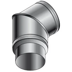 Nieuw Roccheggiani DP25 dubbelwandige bocht 45 graden 200-250 mm