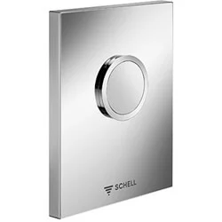 Fabrieksprijs Schell Edition edition bedieningsplaat met druktoets voor closet inbouwspoelkraan compact II edelstaal edelstaal