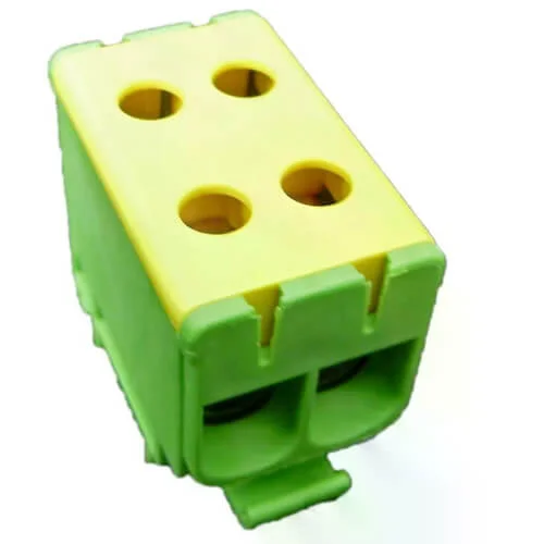 Nu Kopen SEP verbindingsklem 2.5-50mm‚ geel/groen dubbel CK66.3