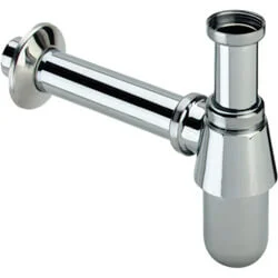 Viega bekersifon met muurbuis met rozet (chroom) 5/4"x32mm Koop Vandaag