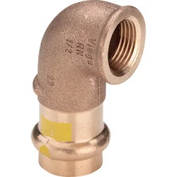 Viega Profipress Gas perskoppeling schroefbus haaks 22 x 3/4 Alleen Vandaag