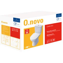 Villeroy & Boch O.Novo duoblokpot diepspoel combipack wit (36x67 cm) Bestseller
