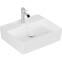 Villeroy & Boch Memento 2.0 opzetwastafel wit ceramic+ (50 x 42 cm) Koopje