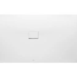 Rechtstreeks Van De Fabrikant Villeroy & Boch Squaro Infinity rechthoekige douchebak (hoekinbouw links tegen de wand) stone white