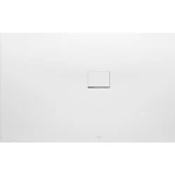 Voordeelprijs Villeroy & Boch Squaro Infinity rechthoekige douchebak (hoekinbouw rechts tegen de wand) stone white