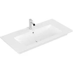 Villeroy & Boch Venticello meubelwastafel stone white ceramic+ (100 x 50 cm) Bestel Nu