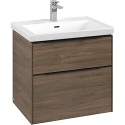 Shop Nu Villeroy & Boch Subway 3.0 wastafelonderkast, meubelgreep Volcano Black, 622 x 576 x 478 mm