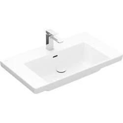 Koop Online Villeroy & Boch Subway 3.0 meubelwastafel wit (80 x 47 cm)