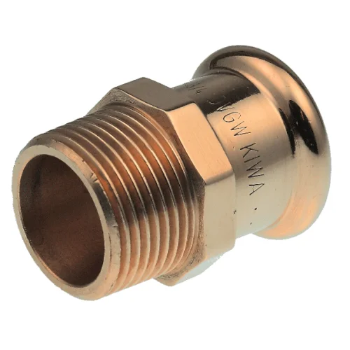 Speciale Aanbieding VSH XPress koperen perskoppeling puntstuk 15 x 1/2