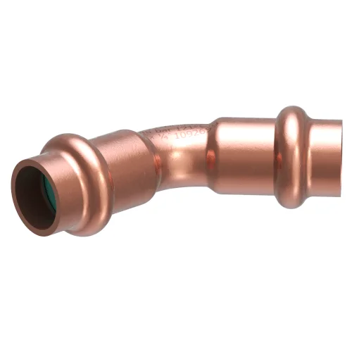 VSH CoolPress perskoppeling bocht 45 graden 1/4 x 1/4 Nu Kopen