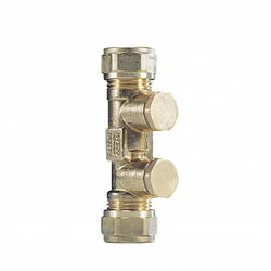 Watts keerklep messing KF 2 x knel veerbelast 22 Speciale Aanbieding