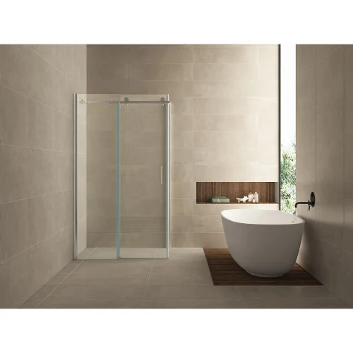 Actieprijs Wiesbaden Block douchecabine met schuifdeur 8 mm glas