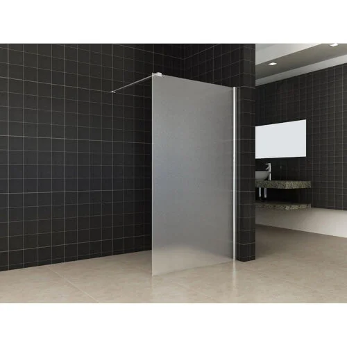 Wiesbaden Comfort inloopdouche, 10 mm nano melkglas Korting