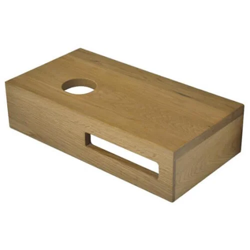 Wiesbaden Oak planchet 40 x 21 x 10 cm links Laatste Versie