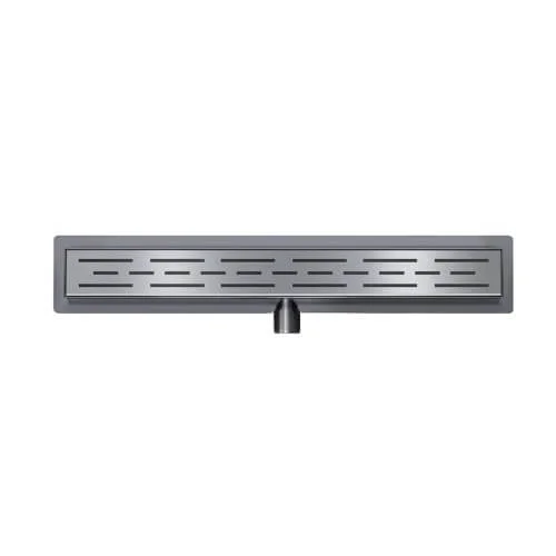 Wiesbaden Drain douchegoot met flens en 40 mm zij-uitloop 90 cm Shop Nu