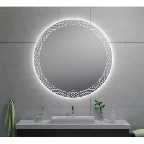 Betaalbaar Wiesbaden Deco condensvrije led-spiegel 120 cm