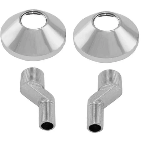 Wiesbaden set S-Koppelingen 3/4"x3/8" Speciale Aanbieding