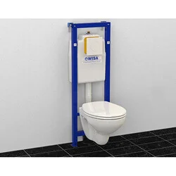 Superprijs Wisa XS elektr. inb.reservoir wandcloset