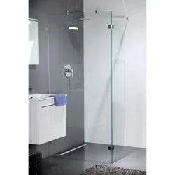 WS Design Glass vaste wand met haakse zijwand 8 mm glas Hete Deal