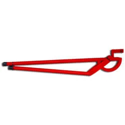 7 Industries 22 mm buigtang met rol Merkproduct
