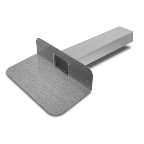 Anjo aluminium kiezelbak met zijuitloop 90° 60 x 80 Shop Nu