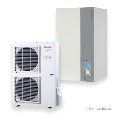 Laatste Versie Atlantic Alfea Excellia warmtepomp splitsysteem R410A