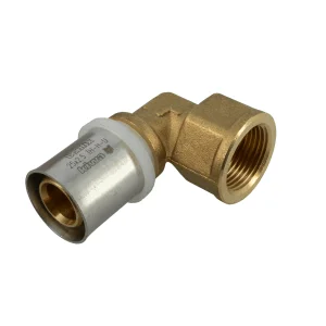 BONFIX Alu-pers messing perskoppeling schroefbus haaks 25 x 3/4 Nieuw