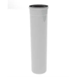 Burgerhout Twinsafe PP concentrische verlengpijp push-fit WIT (60/100) x 250 Direct Beschikbaar