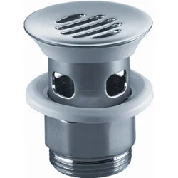 Laatste Versie Dornbracht Universeel afvoerplug 5/4" voor wastafel met overloop (platina-mat)
