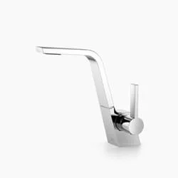 Must-Have Dornbracht CL.1 1-gats wastafelkraan zonder waste met vaste uitloop sprong 18cm chroom