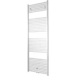 DRL Lisa handdoekradiator met middenonder aansluiting (MM), wit (RAL 9016) Exclusieve Aanbieding