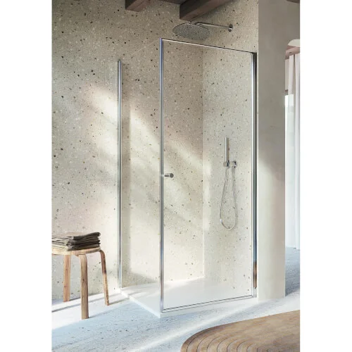 Uitverkoop Duka Multi-S 4000 1-delige draaideur voor zijwand, uitvoering R, helder glas