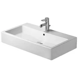 Betaalbaar Duravit Vero meubelwastafel onderkant geslepen wit wondergliss (80 x 47 cm)