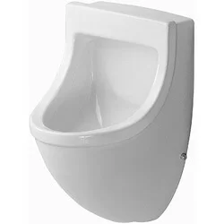 Hete Deal Duravit Starck 3 urinoir afzuigend met bevestiging met achterinlaat wit
