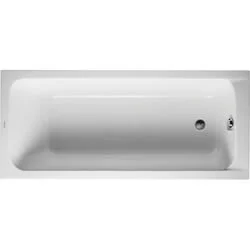 Duravit D-Code kunststof bad acryl rechthoekig zonder poten wit 170x75x40cm Veilige Betaling