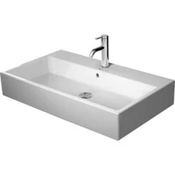 Favoriet Duravit Vero Air wastafel wit (80 x 47 cm)