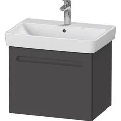 Weekendaanbieding Duravit No.1 wastafelonderbouwkast hangend grafiet mat