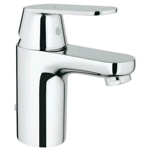 Speciale Aanbieding GROHE Eurosmart Cosmopolitan wastafelkraan met ketting Silkmove Es 3282700E/